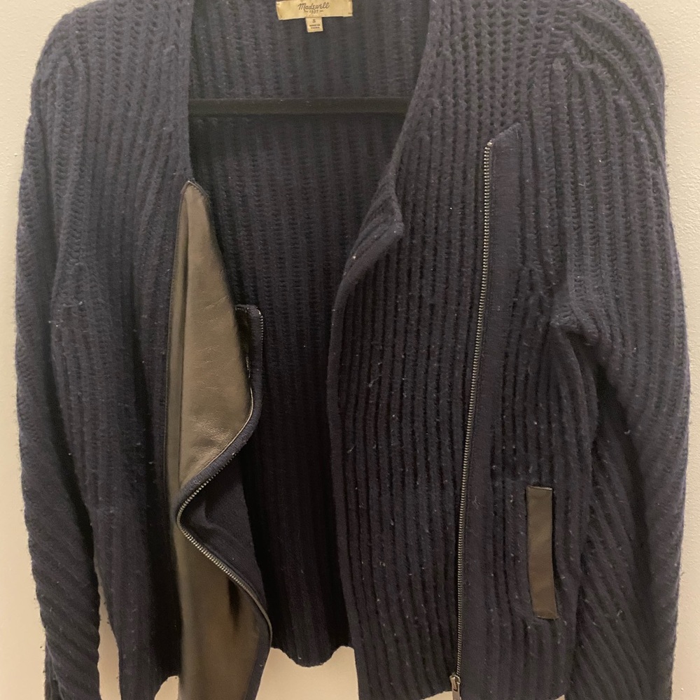 Madewell Navy Blue cardigan